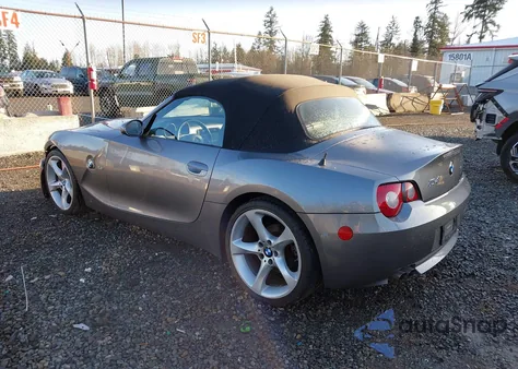 2005 BMW Z4 2.5I из США, поврежденный, VIN 4USBT33525LS53894